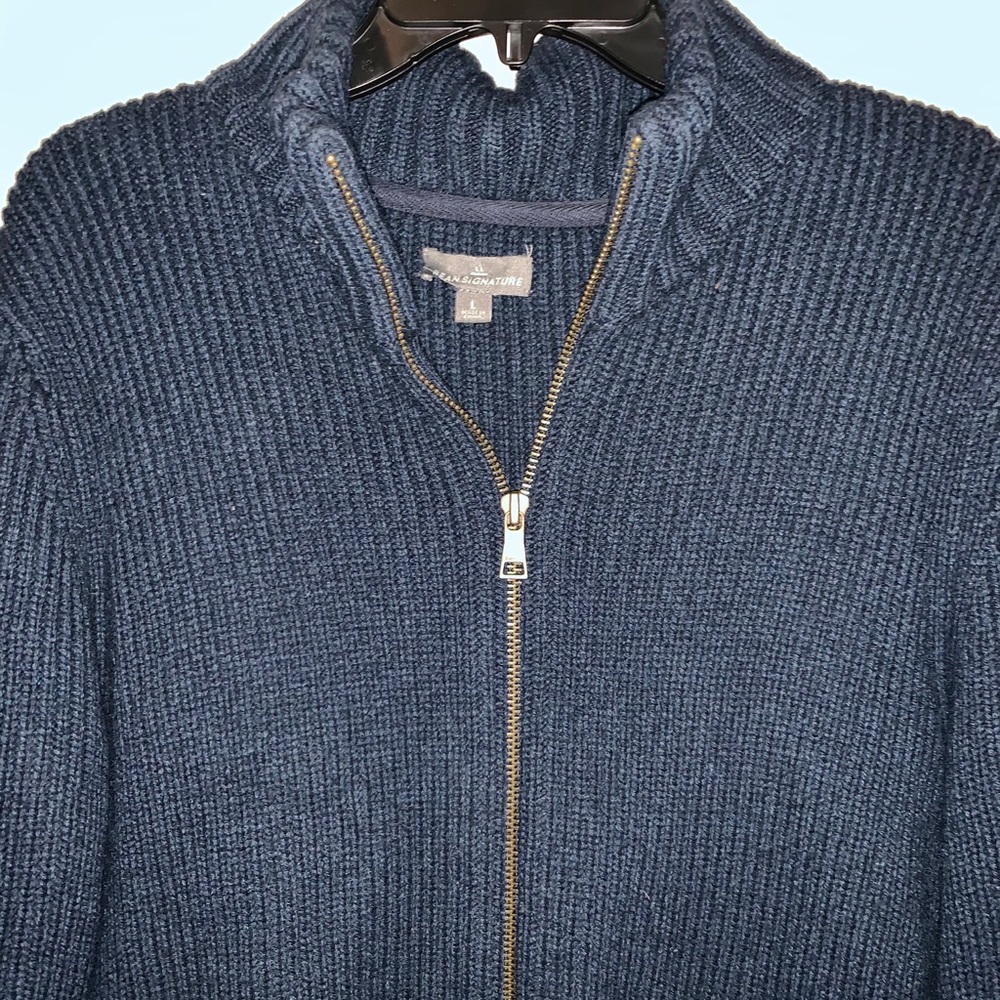 LL BEAN sweater jacket
